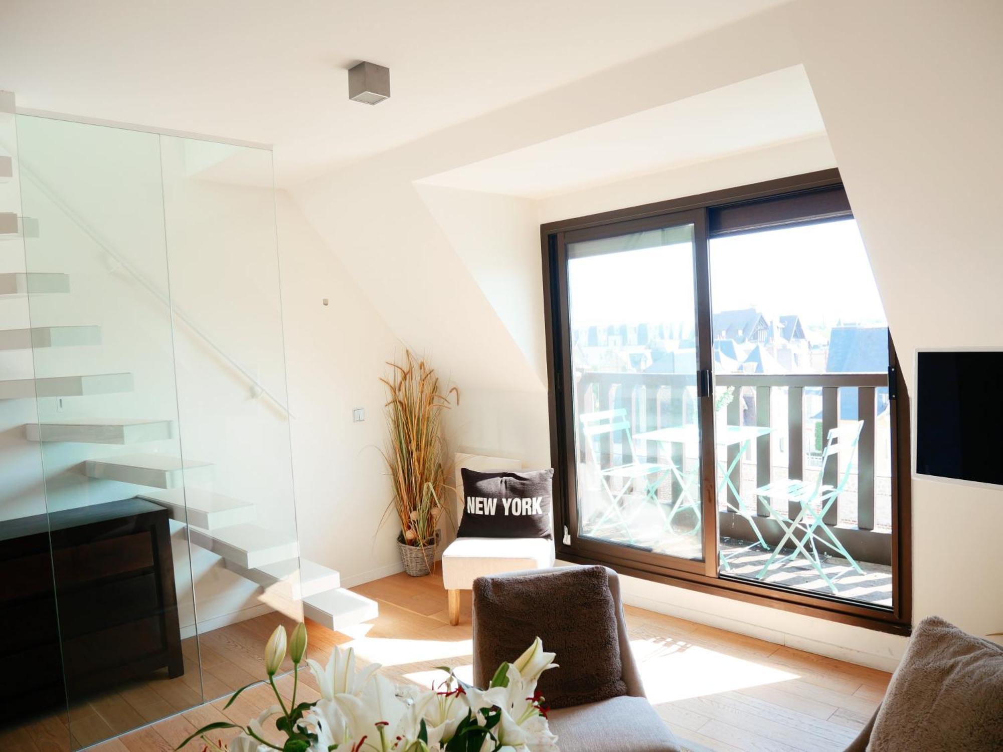 L'Exclusif De Deauville - Ultra Centre, Balcon & Luxe Moderne Εξωτερικό φωτογραφία